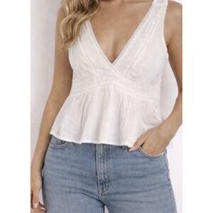 NWT! Nordstrom's Melrose Brand Embellished Tank, Romantic Boho Cottagecore Sz M